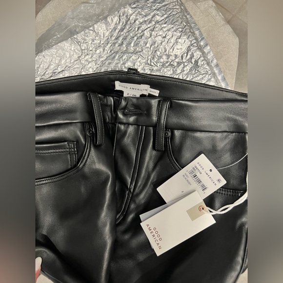 COPY - Good American better than leather icon pants - Picture 1 of 3
